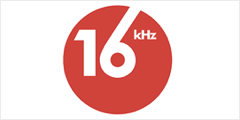 16 kHz 16 kHz logo